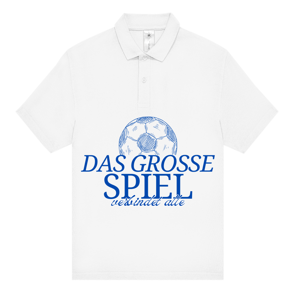 Unisex Poloshirt Das große Spiel