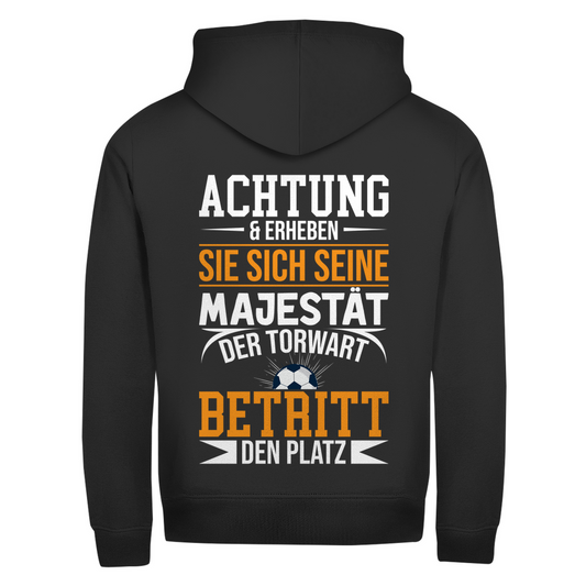 Herren Zipper Hoodie Torwart
