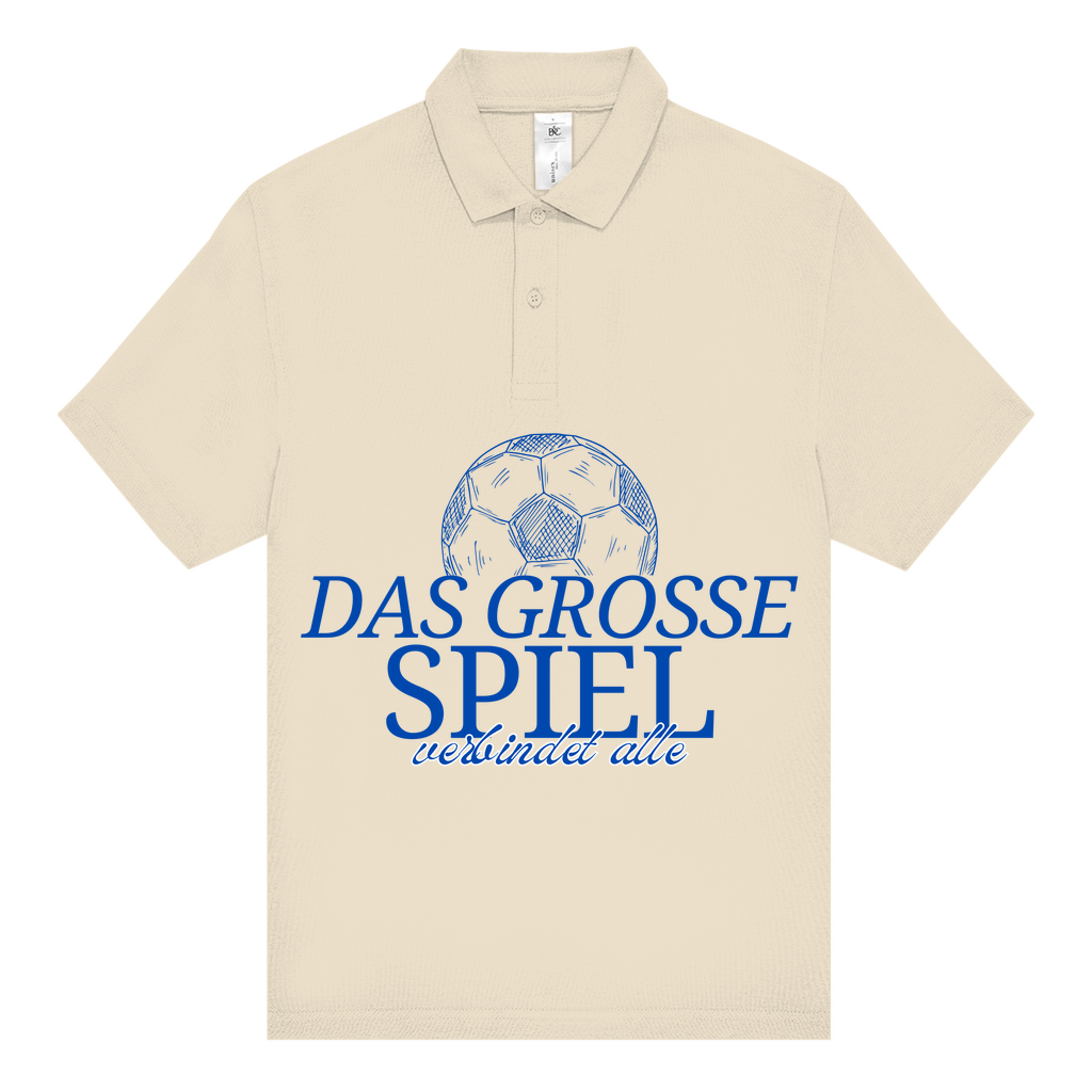 Unisex Poloshirt Das große Spiel