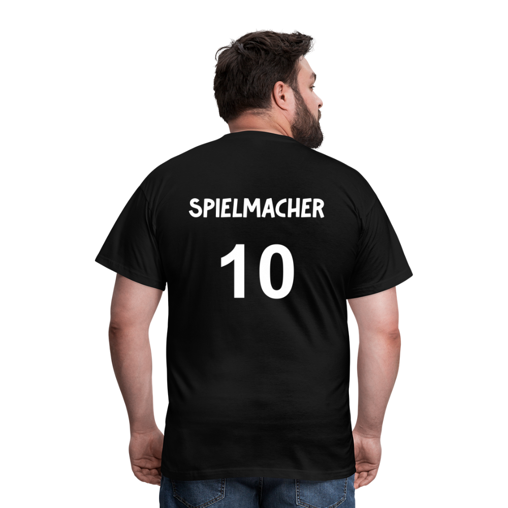 Spielmacher, T-Shirt - Schwarz