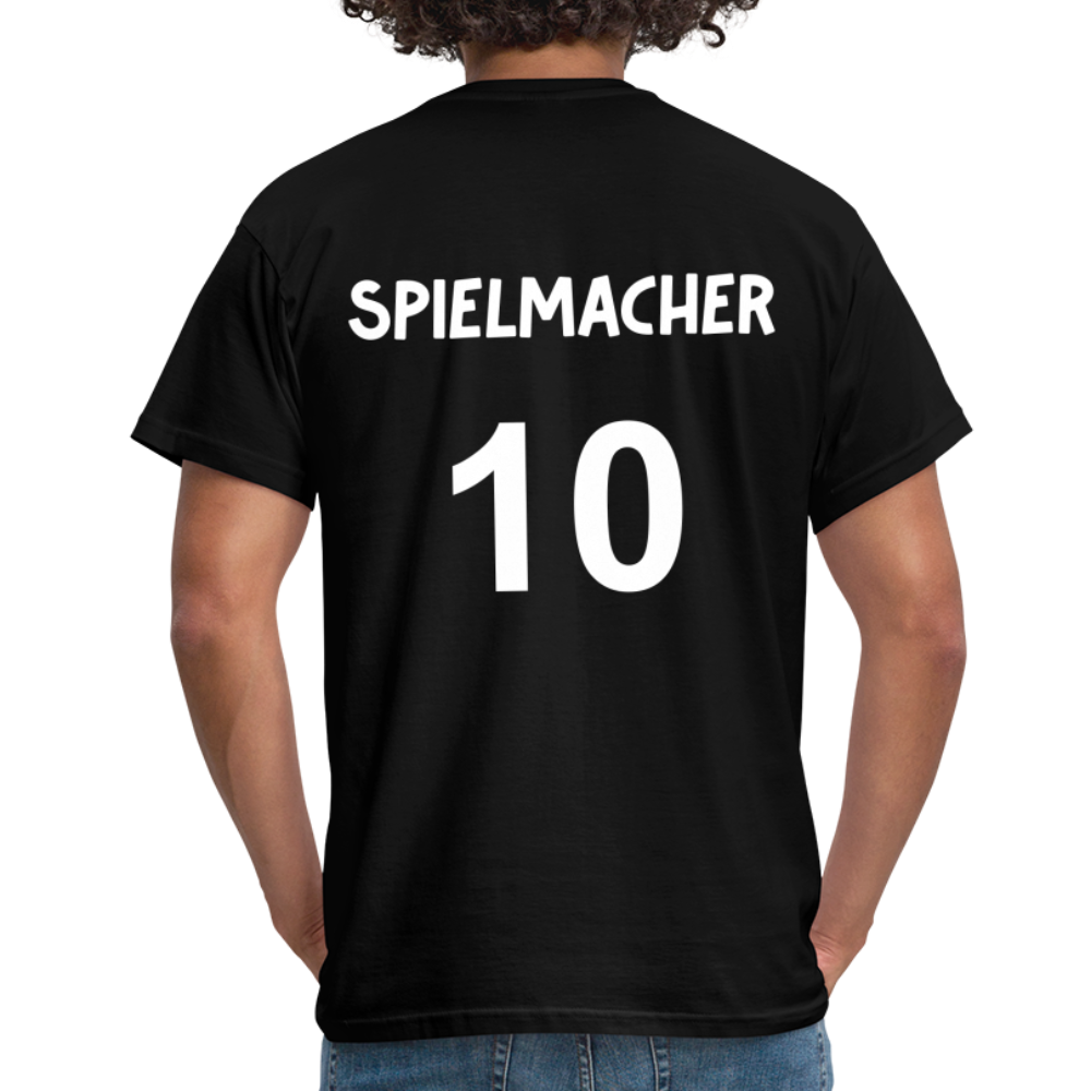 Spielmacher, T-Shirt - Schwarz