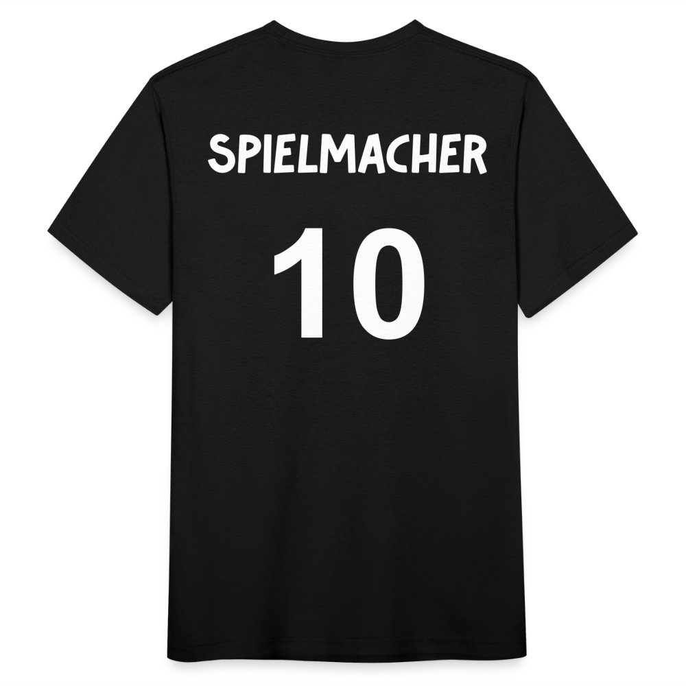 Spielmacher, T-Shirt - Schwarz