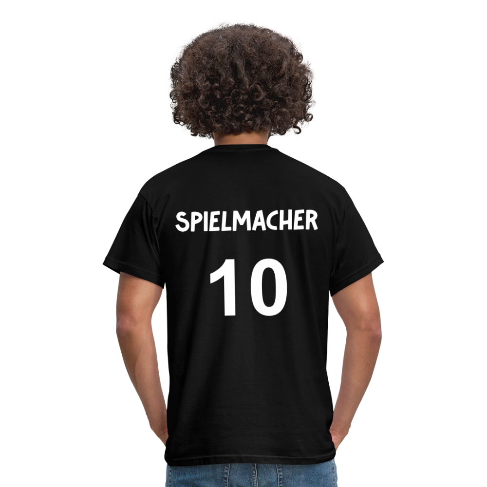 Spielmacher, T-Shirt - Schwarz