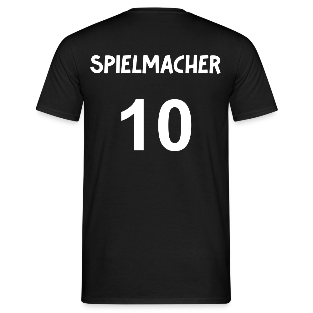 Spielmacher, T-Shirt - Schwarz