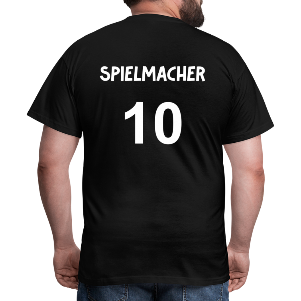 Spielmacher, T-Shirt - Schwarz