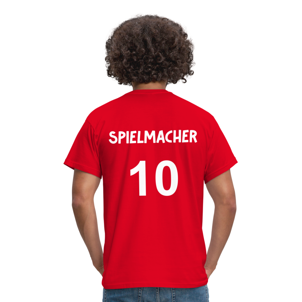 Spielmacher, T-Shirt - Rot