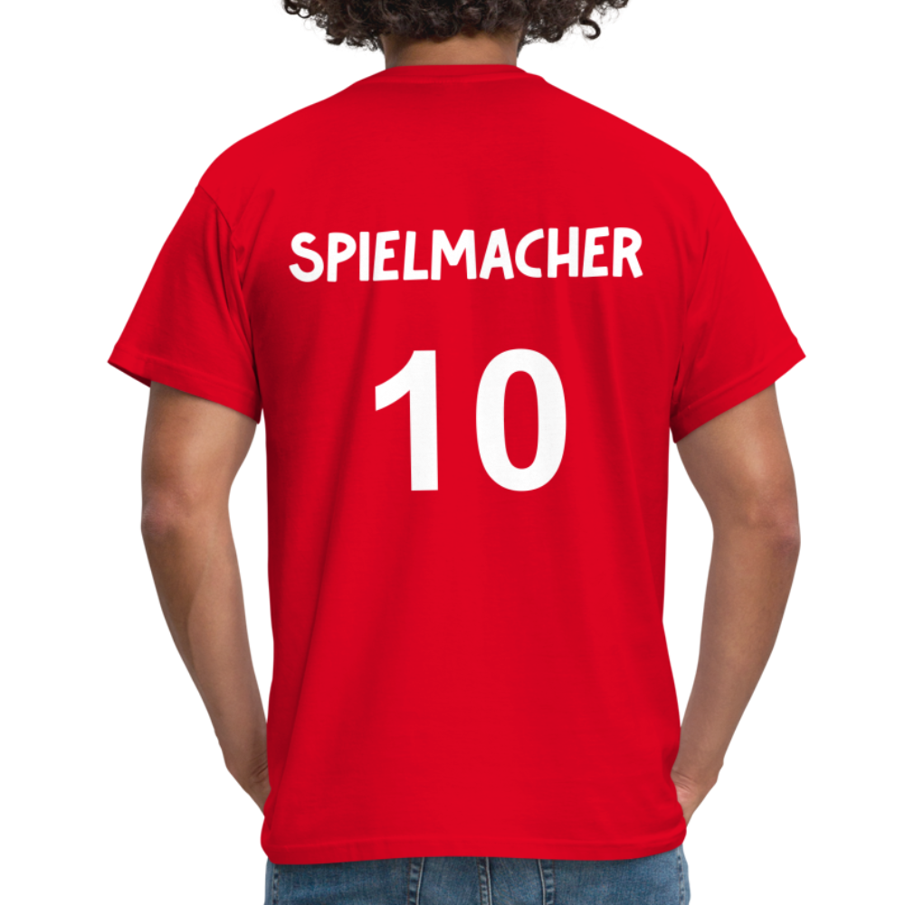 Spielmacher, T-Shirt - Rot