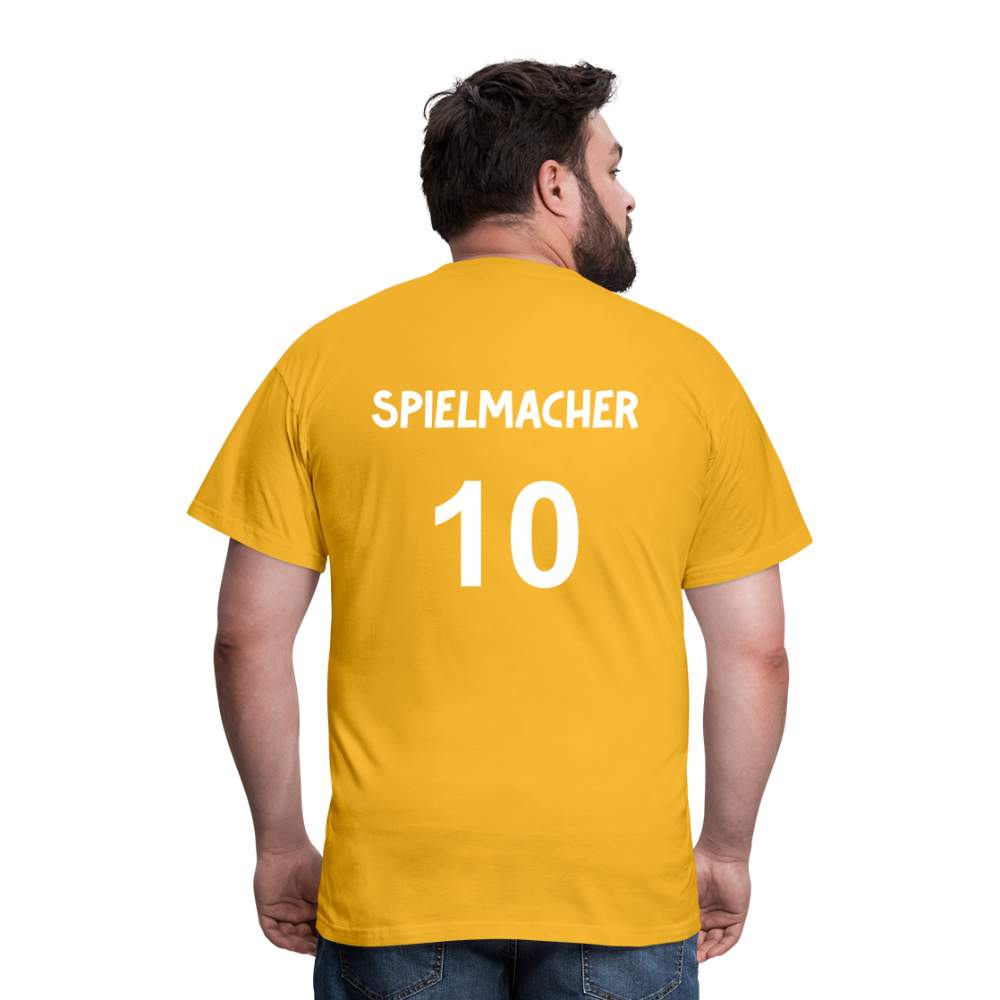 Spielmacher, T-Shirt - Gelb