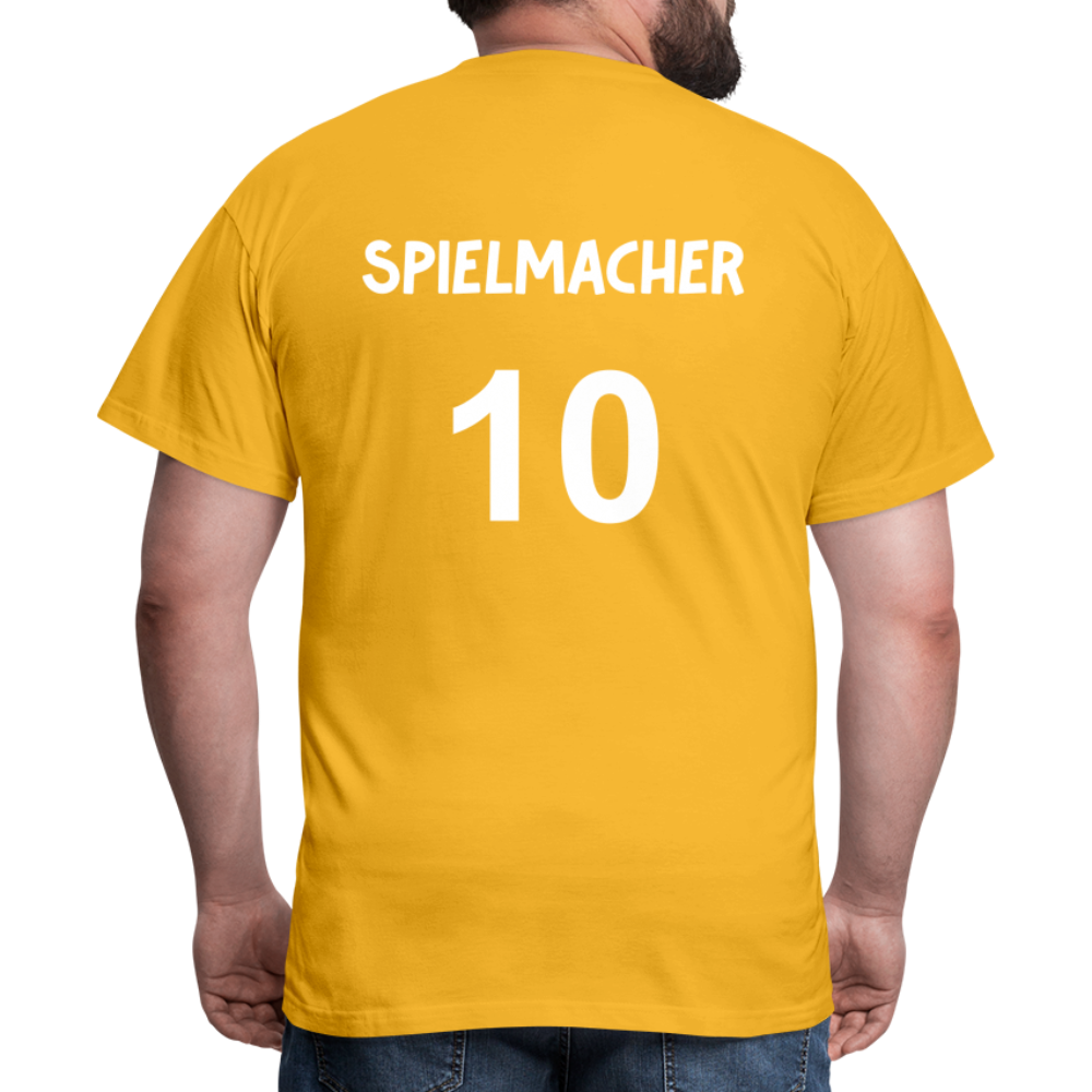 Spielmacher, T-Shirt - Gelb