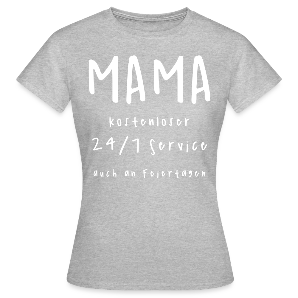 Mama, T-Shirt - Grau meliert