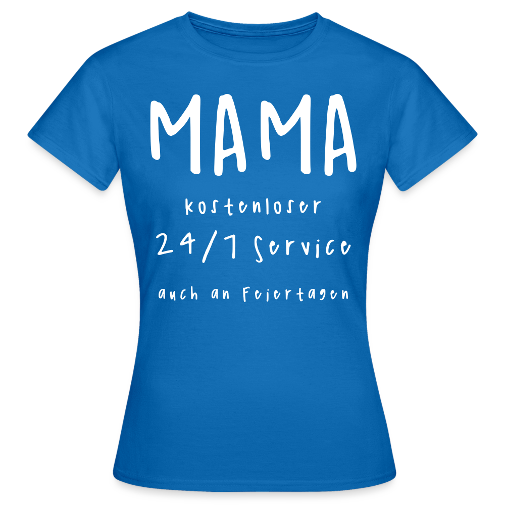 Mama, T-Shirt - Royalblau